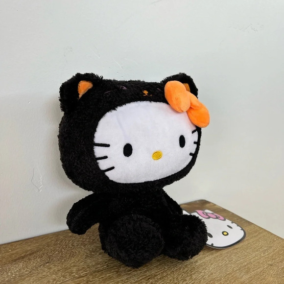 Hello Kitty Black Cat Plush NWT - Picture 2 of 4